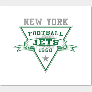 Retro New York Jets Posters and Art